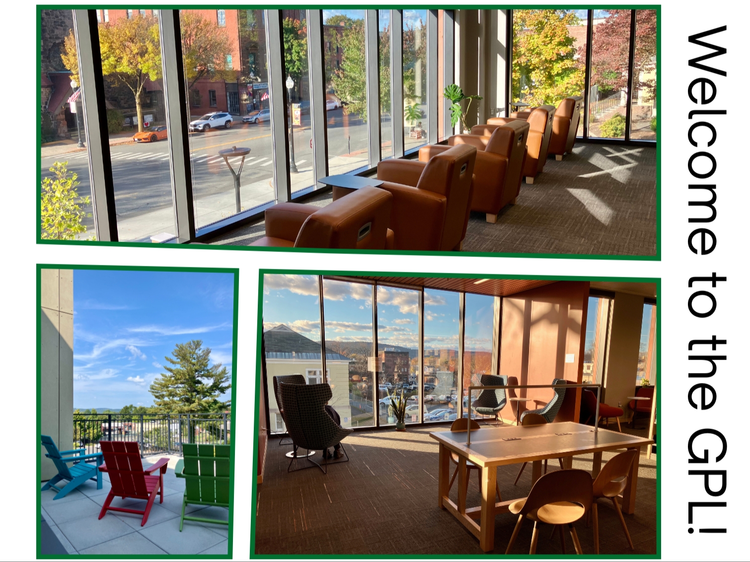 pictures of the library second floor